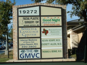 Marquee of Stone Oak Office